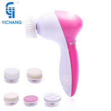 Massager facial da beleza Multifunction da cara com a escova facial elétrica